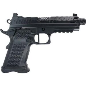 Fusion Firearms XF PRO Black Handgun 9mm Luger 15rd Magazines(2) 4.25"  Threaded Barrel Interchangeable Black Grips