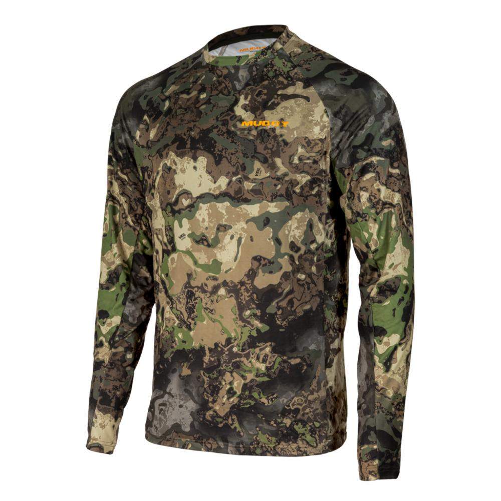 Muddy Base Layer Crew Long Sleeve Shirt Veil Canyon Hybrid 3XL