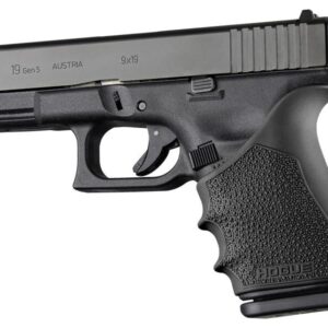 Hogue HandAll Beavertail Grip Sleeve Glock 19 23 32 38 Gen 1-2-5 Black