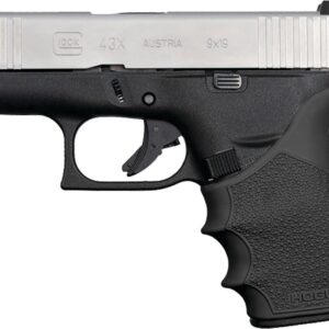 Hogue HandAll Beavertail Grip Sleeve Glock 43X 48 - Black