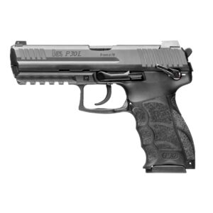 H&K P30 L V3 Handgun 9mm Luger 15rd Magazines(2) 4.45" Barrel DA/SA trigger and Manual Decocker & Safety
