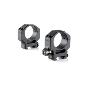 RPM Precision 34mm Medium (1.00'') Scope Rings with Co-Linear Bubble Level