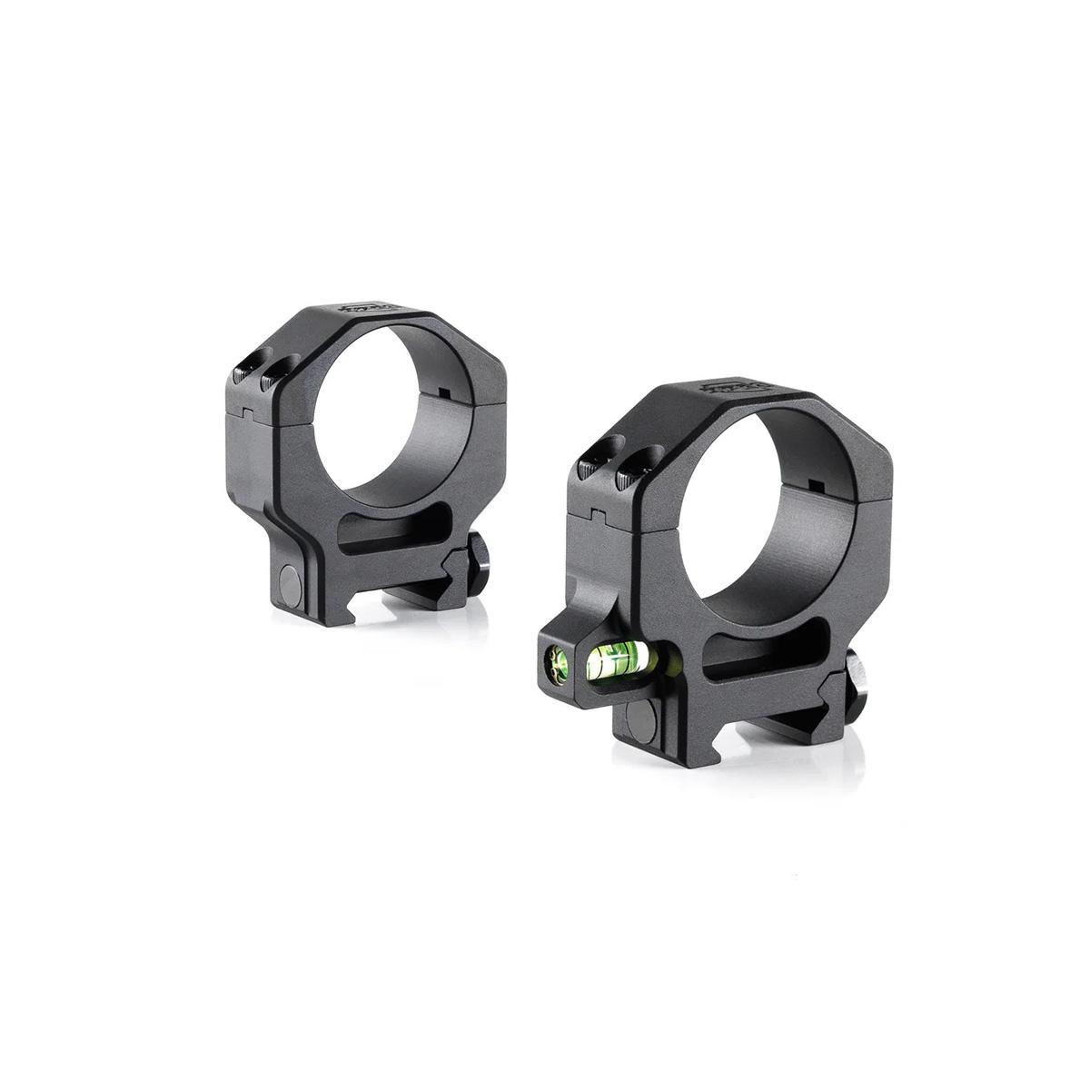 RPM Precision 34mm Medium (1.00'') Scope Rings with Co-Linear Bubble Level