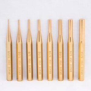 Grace USA Gun Care Brass Pin Punch Set