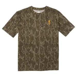 Browning Wasatch Short Sleeve T-Shirt Mossy Oak Bottomland XL