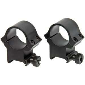 Redfield 4-Hole Aluminum Scope Rings 1" X-High Matte