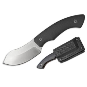 ABKT Elite Grunt Fixed Knife 3" Nesmuk Blade Black