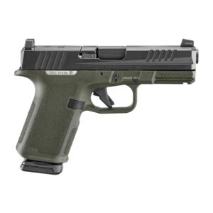 Ruger RXM Handgun 9mm Luger 15rd Magazines(2) 4" Barrel ODG Poly Frame Front Night Sight