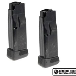Ruger LCP MAX 380 Handgun Magazine Black .380 ACP 12/rd 2 Pack
