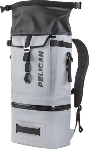 PELICAN SOFT COOLER BACKPACK - COMPRESSION MOLDED GREY - Image 5