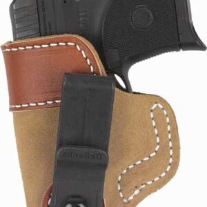 DESANTIS SOFT TUCK HOLSTER IWB - RH LEATHER 1911 4.25-5" NATURL