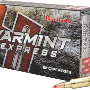 HORNADY VARMINT 224 VALKYRIE - 60GR V-MAX 20RD 10BX/CS