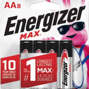 ENERGIZER MAX BATTERIES AA - 8-PACK