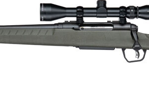 SAVAGE AXIS 2 XP 308 20" LH - THREADED W/3-9X40 BLACK/GREEN