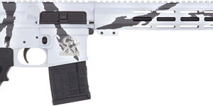 GLFA AR15 RIFLE 223 WYLDE - 16" NIT BBL PURSUIT SNOW CAMO