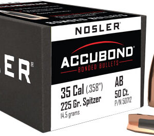 NOSLER BULLETS 35 CAL .358 - 225GR ACCUBOND 50CT