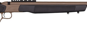 CVA ACCURA LR-X 50 CAL 30" - W/RAIL FDE CERAKOTE/BLACK