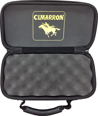 CIMARRON REVOLVER CASE SMALL - 3.5" TO 5.5" BARREL BLACK