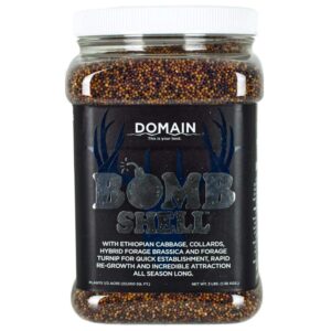 Domain Bombshell Food Plot Seed 1/2 Acre 3 lbs