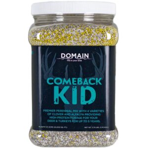 Domain Comeback Kid Food Plot Seed 1/2 Acre 3 lbs