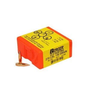 Berger Match Grade Hunting Bullets .270 cal .277" 130 gr VLD Hunter 100/ct