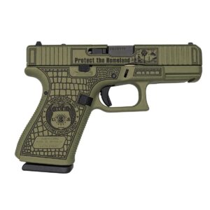 Glock V-Series Model 19 " Alligator Alcatraz" Handgun 9mm Luger 15rd Magazines (3) 4" Barrel USA Optic Ready