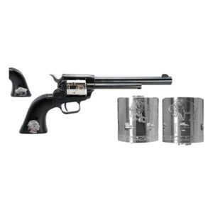 Heritage Rough Rider Handgun .22LR/.22 WMR 6.5" Barrel Buffalo/Indian Head Grips and Cylinders