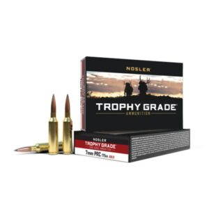 Nosler Accubond Long Range Trophy Grade Rifle Ammunition 7mm PRC 175gr ABLR SP 3000 fps 20/ct