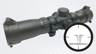 Ravin Illuminated Crossbow Scope - 20-100 Yard Range