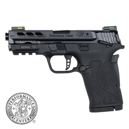 S&W Performance Center M&P 380 SHIELD EZ M2.0 Handgun .380 Auto 8rd Magazine 3.8" Black Ported Barrel