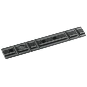 Ruger Weaver-Style Aluminum 22 Target Pistol Scope Base Adapter for Mark IV/Mark III/Mark II & 22/45 .22 Black Anodized 1-piece