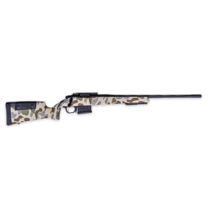 Weatherby 307 HUSH Rifle 7mm Backcountry 5rd Capacity 20" 1/2x28 Threaded Cerakoted Barrel Tundra Camo