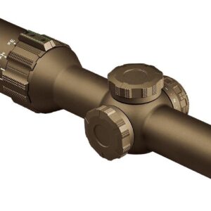 Sig Sauer TANGO6T Rifle Scope 1-6x24 30mm FFP 5.56/7.62 Horseshoe Dot Illum FDE