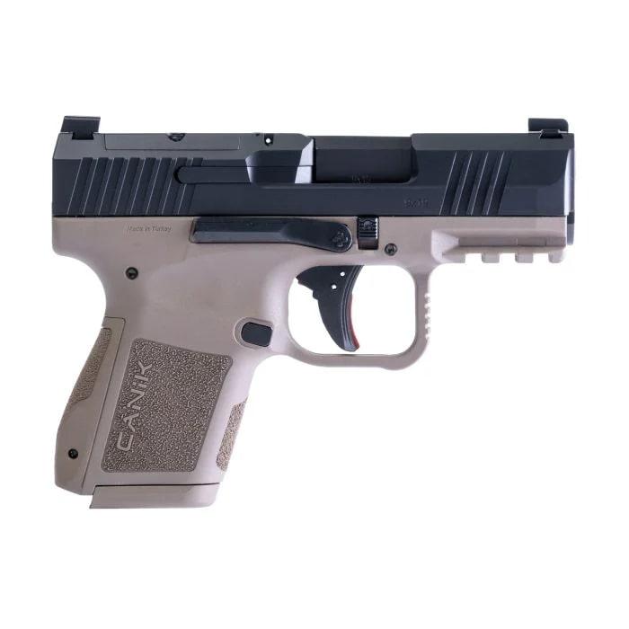 DEMO Canik METE MC9 CA Compliant Handgun 9mm Luger 10rd Magazine 3.18" Barrel FDE Frame/ Black Slide