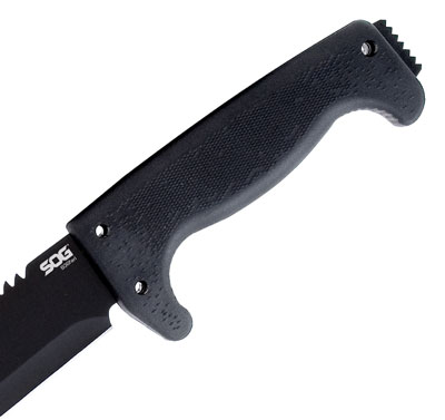 SOG MACHETE SOGFARI 13" - BLACK W/SHEATH - Image 4
