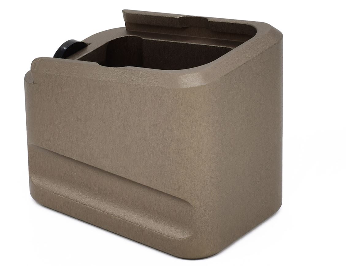 WARNE GLOCK 17/22 MAG EXT +5/+4 FDE